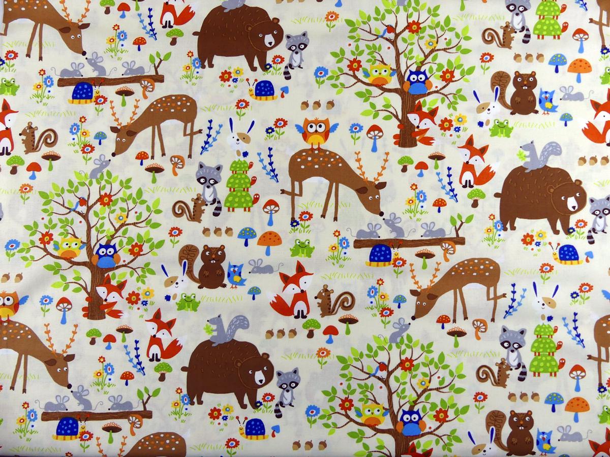 Waldtiere von Timeless Treasures